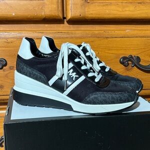 Michael Kors Women's Mabel Trainer Wedge Sneakers